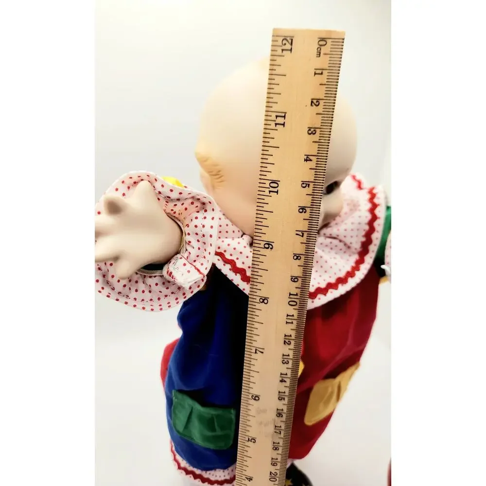 Danbury Mint Kewpie Bringing You Laughter Clown Doll 1997 Jesco 12” Box Balloon
